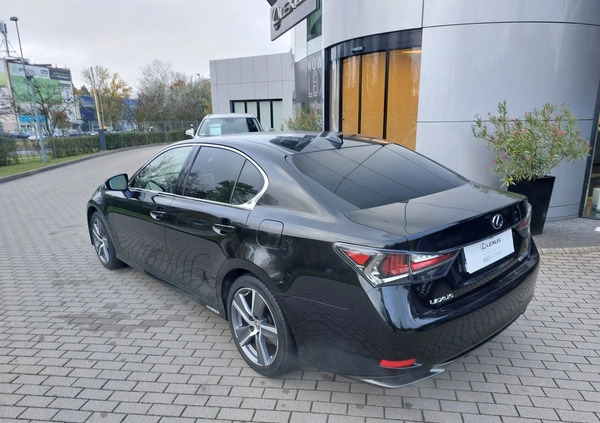 Lexus GS cena 99000 przebieg: 118801, rok produkcji 2016 z Szczecin małe 497